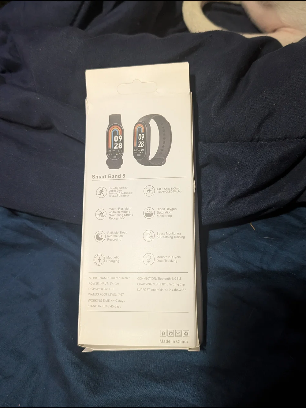 Xiaomi Smart Band 8 Fitness Tracker – New in Box